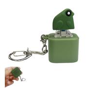 Rechargeable Croaking Frog Keychain Toy - Keyboard Clicker Frog Fidget Toys, Colorful Lights & Satisfying Click Sounds, Fun & Portable Toy (#1)