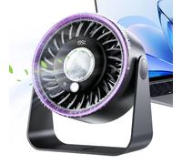 Rechargeable Desktop Fan - Frost Cooling, Quiet Portable Powerful Cooler
