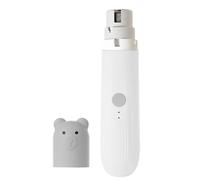 Rechargeable Dog Nail Grinder, Professional LED Light Electric Trimmer, Portable Pet Nail Grinders, Smooth Quiet Grooming Tool for Dogs Cats Small Large Pets, 5.12x1.18 inches