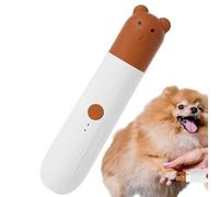 Rechargeable Dog Nail Grinder, Professional LED Light Electric Trimmer, Portable Pet Nail Grinders, Smooth Quiet Grooming Tool for Dogs Cats Small Large Pets, 5.12x1.18 inches