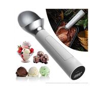Rechargeable Electric Heated Ice Cream Scoop - Best Rated, LED Display, IP67 Waterproof for Hard Ice Cream, Professional Scooper