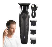 Rechargeable Hair Clipper Trimmer, Men’s Beard Shaver Zero Gapped Hair Clipper, 5.91x0.79 Inches Precision Trimming Home Barber Solution With Ergonomic Handle for Father, Boyfriend