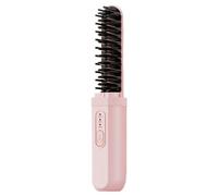 Rechargeable Hair Straightener, Fast Heating Hair Comb, Portable Travel Heat Brush, Ceramic Hair Straightener, Travel Heat Brush With Multiple Temperature Settings Suitable for All Hair Types