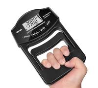 Rechargeable Hand Dynamometer, Muscle Strength Tester, 12 Inches Grip Strength Device with Digital Display, Ergonomic Tester with Comfortable Handle, Gym Office Home Fitness Accessory