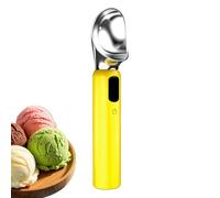 Rechargeable Heated Ice Cream Scoop With LED Display Ergonomic Handle