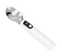 Rechargeable Heated Ice Cream Scooper, LED Display, Removable Battery | Removable Battery Scooper for Yogurt, Sorbet, Cupcake, Bar, Home and Serving
