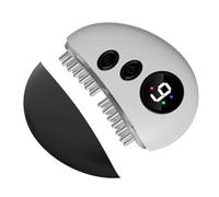 Rechargeable Meridian Massager - Electric Meridian Brush | Led Display Massage Device | Heat Vibration Tool, 9 Adjustable Levels for Relaxation, Portable Abs Body for Home Office Travel Use
