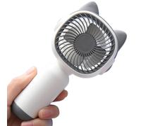 Rechargeable Mini Handheld Fan, Quiet Lightweight Cartoon Portable Fan