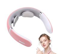 Rechargeable Neck Massager, Smart Wireless Neck Massager, Wireless Body Relaxer, Shoulder Massagers, Smart Heated Neck Massager with Rechargeable Electrode Pads for