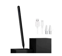 Rechargeable Tablet Stylus Pen, High-Sensitivity Capacitive Touch Pen for Apple iPad Drawing Note-Taking(Black)