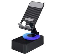 Rechargeable Wireless Speakers, Portable Induction Stand, Non-Slip Audio Holder, Wireless Working, Compact Sound Amplifier, Ideal for Smartphone, Tablet, Music Use, 6.02x4.09x2.56 Inches