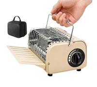 Réchauds De Camping - Réchaud Pour Tente De Camping, 1200W Réchaud À Gaz Avec Sac De Rangement | Chauffage Portable Pour Randonnée | Trekking, Hiver, Pêche, Loisirs, Pique-nique, Voyage