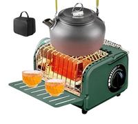 Réchauds De Camping - Réchaud Pour Tente De Camping, 1200W Réchaud À Gaz Avec Sac De Rangement | Chauffage Portable Pour Randonnée | Trekking, Hiver, Pêche, Loisirs, Pique-nique, Voyage