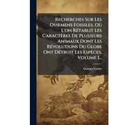 Recherches Sur Les Ossemens Fossiles, Où L'on RÃ(c)tablit Les Caractères De Plusieurs Animaux Dont Les RÃ(c)volutions Du Globe Ont DÃ(c)truit Les Espèces, Volume 1...