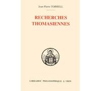 Recherches Thomasiennes Etudes Revues et Augmentees