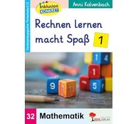 Rechnen lernen macht Spaß Band 1 Sonderpädagogisches Fördermaterial Mathematik Grundschule Förderschule Klasse 1 2 3 4 | Zahlenraum 20 Mengen Zuordnen ... Fördermaterial (LE) / Band 32