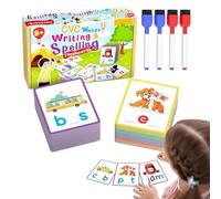 Rechtschreibspiel - Buchstabenspiele & Rechtschreibspiele - Schreibspielzeug Lernkarten Zum Lesen Lernen Für Kindergarten Vorschule Hausunterricht