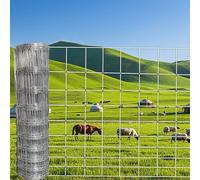 Recinto animale d'acciaio galvanizzato per la protezione del cavallo del bestiame delle pecore, rete metallica durevole per la sicurezza dell'azienda agricola e del pascolo