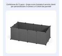 Recinto Animali a Pannelli, Recinzione Interna, Cancello DIY