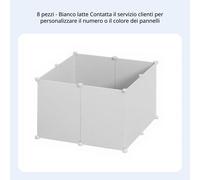 Recinto Animali a Pannelli, Recinzione Interna, Cancello DIY