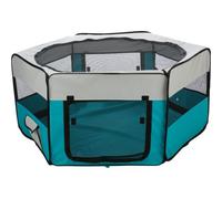 Recinto da esterno trasportabile Trixie - Recinto da esterno Trixie ø 130 × 55 cm - Recinto per cani - 1° ORDINE? scegli lo sconto BZR5 / BZR20 + 200 punti fedeltà grigio