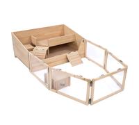 Recinto da interno TIAKI per porcellini d'India - L 116 x B 193 x H 50 cm (2 Pakete*)
