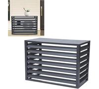 Recinto del condizionatore d'aria, Copertura in alluminio for condizionatori d'aria e pompe di calore, coperture AC for unità esterne, schermo decorativo for recinzione della privacy, supporto for pia