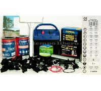 RECINTO ELETTRICO SUPER CORRAL B170 CORRENTE BATTERIA CON FETTUCCIA ED ACCESSORI