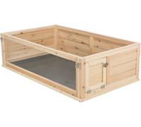 Recinto interno, porcellino d'India, in legno/plastica, 114 × 30 × 74 cm