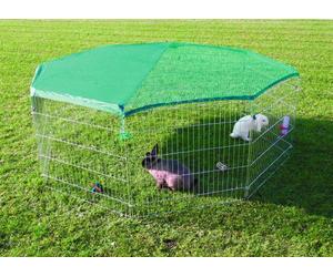 Recinto libero con rete di protezione ø 210 × 75 cm