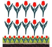 Recinto Per Aiuole, 10 Pezzi Recinzione Paesaggistica, Decorazione Esterna Per Giardino Orto Piscina Area Giochi Cortile Patio Animali Domestici