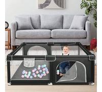 Recinto per bambini, grande recinto pieghevole per uso interno ed esterno, grande recinto per bambini piccoli, con borsa portaoggetti, 120*160*66 cm Peso lordo: 5 kgDimensioni del singolo prodotto: 12