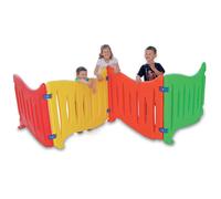 Recinto per Bambini - Steccato Wave Pannello Verde
