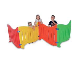 Recinto per Bambini - Steccato Wave Pannello Verde