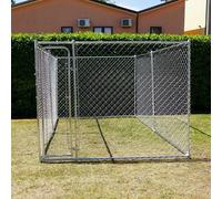 Recinto per cani da esterno 3,96 x 2,28 mt