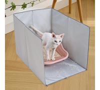Recinto Per Lettiera Per Gatti, Schermo Anti-perdita, Protezione
