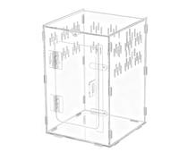 Recinto Per Saltatori, Habitat Trasparente Ventilato, Acrilico, Contenitore Per Zone Di Arrampicata, Grande Mangiatoia, Design Resistente Alla Fuga, Per La Cura Di Rettili, Tartarughe, Gechi, Gr