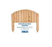 RECINTO STACCIONATA STECCATO VAMPIRO ARCO IN LEGNO CM. 54X47H PEZZI 4