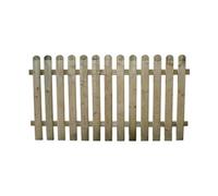 Home & Garden – Staccionata Mod. Polly 13 in legno di pino impregnato per giardino 180x100 cm