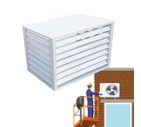 Recinzione all'aperto dello schermo di privacy per il condizionatore d'aria e la pelle dei rifiuti, scaffale indipendente di stoccaggio dello scaffale di esposizione della pianta