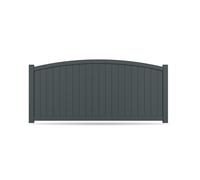 Recinzione, alluminio, modello Catania, Antracite, 500 x 500 mm, configura individualmente
