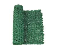 Recinzione artificiale per balcone, verde, recinzione per la privacy, 0,5 x siepe artificiale per parete, sfondo, patio, matrimonio, cortile, balcone all'aperto