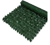 Recinzione artificiale per la privacy - 50 x 300 cm - Paravento decorativo anti-peeping per balcone e cortile, foglie artificiali resistenti ai raggi UV per una maggiore privacy all'aperto
