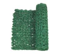 Recinzione artificiale per la privacy, verde, recinzione per la privacy, 0,5 x 2 m, siepe artificiale per balcone, parete, sfondo, esterno, giardino, patio, decorazione