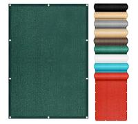 Recinzione Copertura per Balcone 180 x 570 cm Protezione Solare in Antistrappo Frangivisto Balcone per Protezione Antivento Robusto e Stabile per Prato Terrazza, Verde