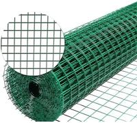 Recinzione da giardino, 1,5 m, rete metallica per protezione delle siepi, 6 x 6 cm, rete isolante riutilizzabile, per pollame e giardinaggio (2,4 mm)