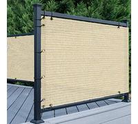 Recinzione da giardino 200 g/m², resistente ai raggi UV e all'acqua, tessuto traspirante per balcone, orto, parasole e protezione decorativa delle piante per proteggere il tuo spazio all'aperto