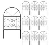Recinzione da giardino, barriera per animali da giardino, pannelli flessibili divisori per uso esterno decorativo per fiori e ortaggi