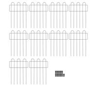 Recinzione da giardino decorativa Recinzione da giardino in filo metallico di ferro Recinzione da giardino Paletto di terra Recinzione per animali Recinzione per aiuole da esterno