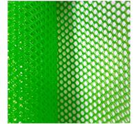 Recinzione da giardino esagonale verde - Rete in plastica per conigli e pollame, 1 x 6 m, protezione per giardini e balconi, ideale per polli e piccoli animali